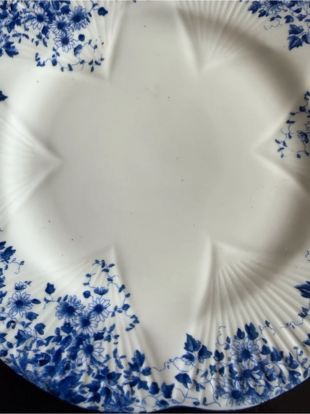 Vintage Shelley Dainty Blue Bread and Butter Plate ~ No 051/28 Fine Bone China